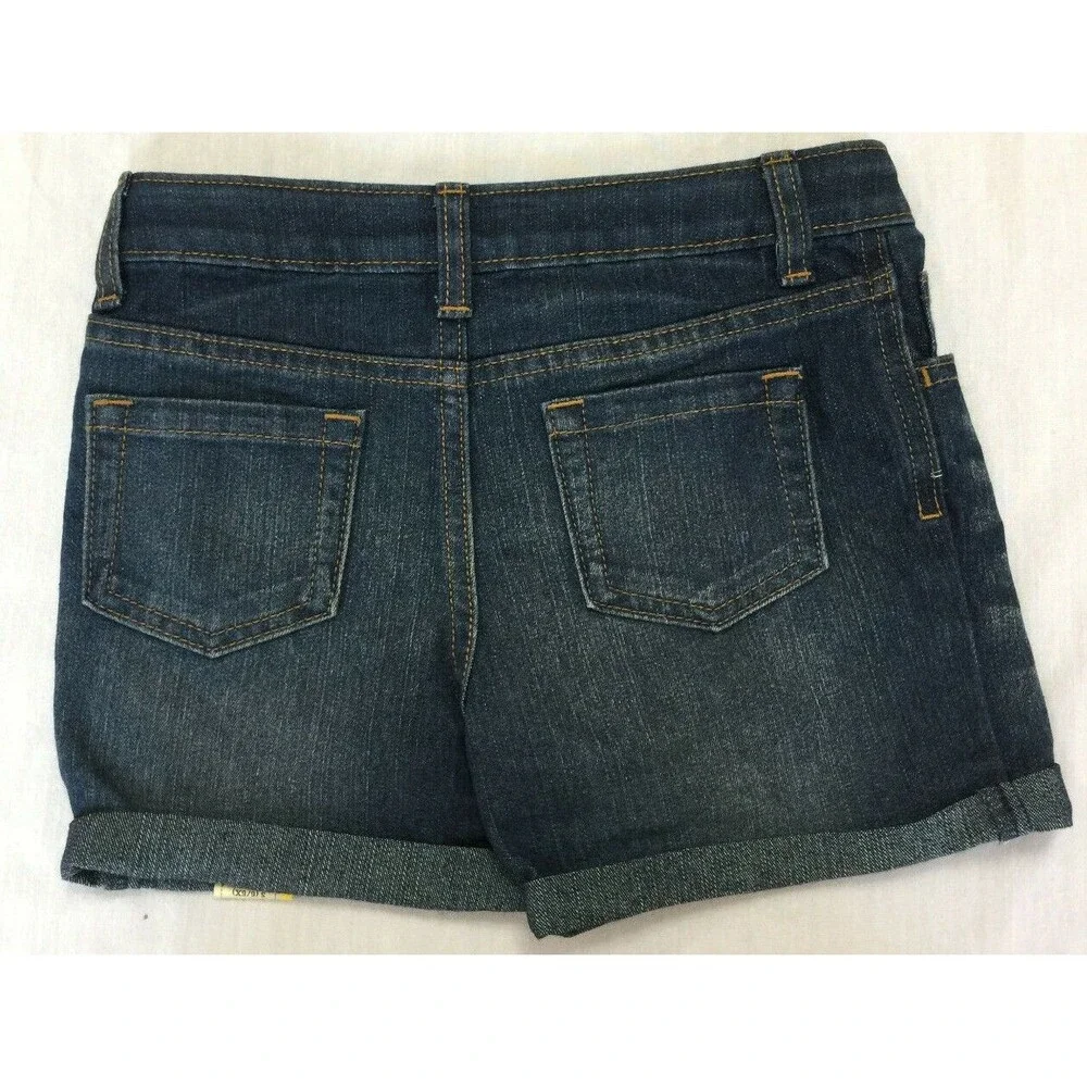 NWT CHEROKEE GIRLS JEANS SHORTS SIZE S 6-6X